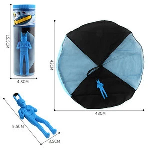 Children Outdoor Toys Hand Throw Parachute Toy Soldier Parachute Toy For Kids