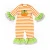 Import children&#039;s pumpkin embroidery long sleeve woven cotton clothing sets from China