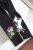 Import Children&#039;s Skinny Pants Sequin Flip Rainbow Unicorn Foil Printed Black Leggings for Girls from China