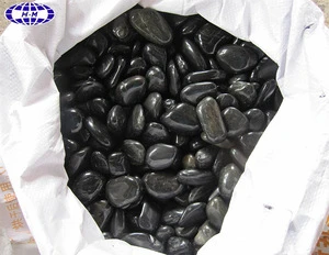 China Black Pebble Stone For landscaping