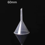 China Cheapest Transparent  Laboratory Plastic Funnel 50mm 60mm 75mm 90mm 120mm 150mm