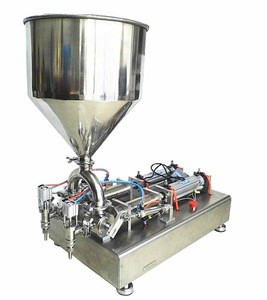 China Factory Sweet Potato Thick Paste Filling Machine Sachet Semi-automatic Cream Ointment Paste Filling Machine