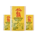 China factory wholesale custom transparent pp woven bag for rice