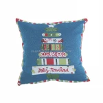 China manufacturer comfortable christmas pillow case/cushion cover for home decor
