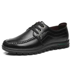 China manufacturer wholesale custom good quality cheap price new model  italian mens casual shoes men genuine leather shoes