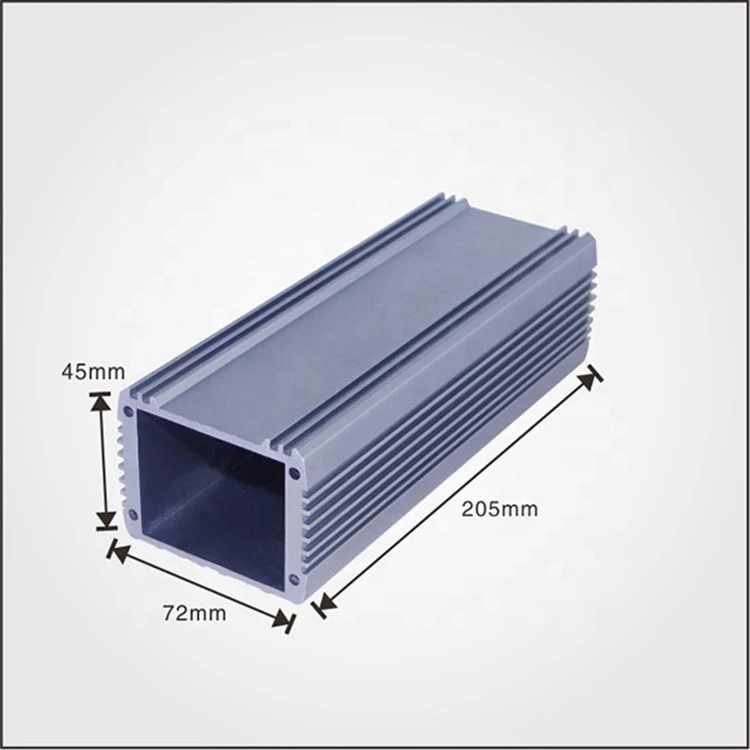China supplier custom aluminum square aluminum power adapter housing heat sink