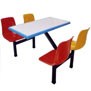 China tailor-made comfortable firm fiberglass Restaurant Table and School Canteen Table