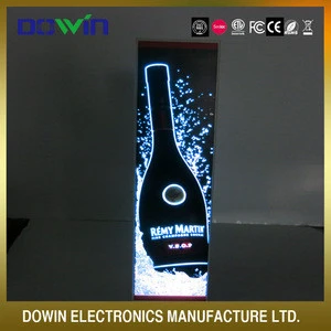 Chinese customized package box EL luminous lighting label decoration