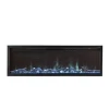 Chinese embedded 100 inch special LED effect heating electric fireplace