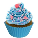 Chinese Supplier Round Shape Bakeware Silicone Muffin Cupcake Liner Reusable Baking Muffin Cups