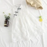 Chinese wind children's clothing girls no sleeves princess dress children's dress skirt