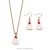 Import Christmas Jewelry Gift Set Dripping Oil Santa Bells Elk Multi-Element Earrings Necklace Set from China