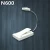 Import Clip On Adjustable led ultra thin neon flex rope light Flex Neck LED Bright Reading Book light from China