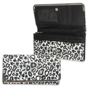 Clutch Wallet,Leopard Frame Ex Pack of  6 Pieces