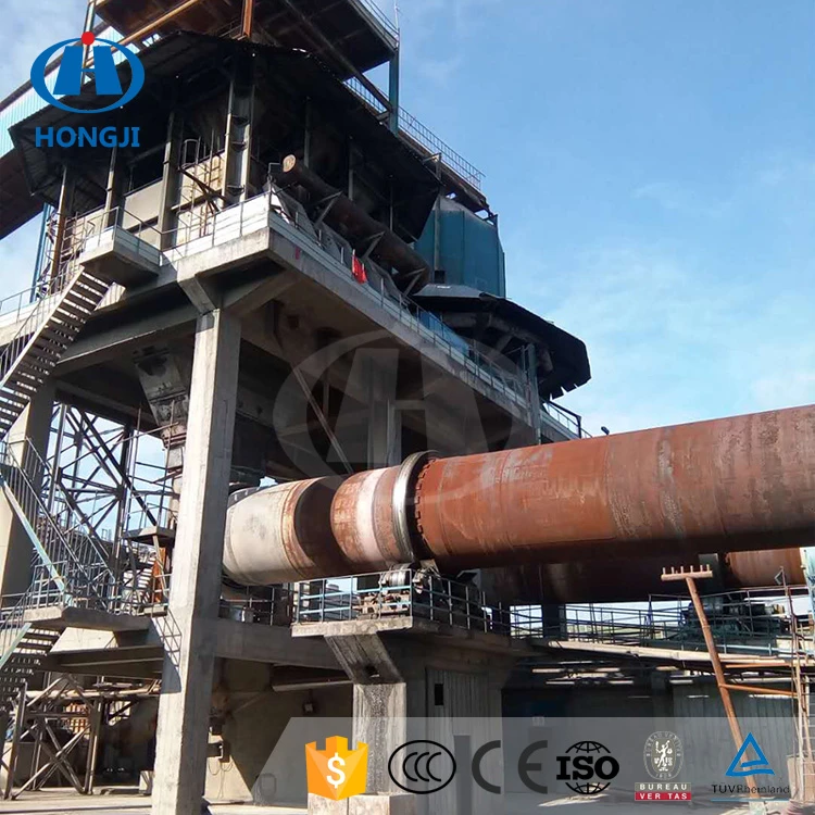 Coal Natural Gas Sponge Iron Rotary Kiln Cement Plant Machine Price