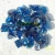 Import cobalt blue wholesale slag glass rock for garden from China