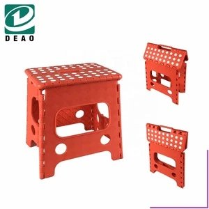 colorful  small foot plastic foldable step stackable stool for adults and kids