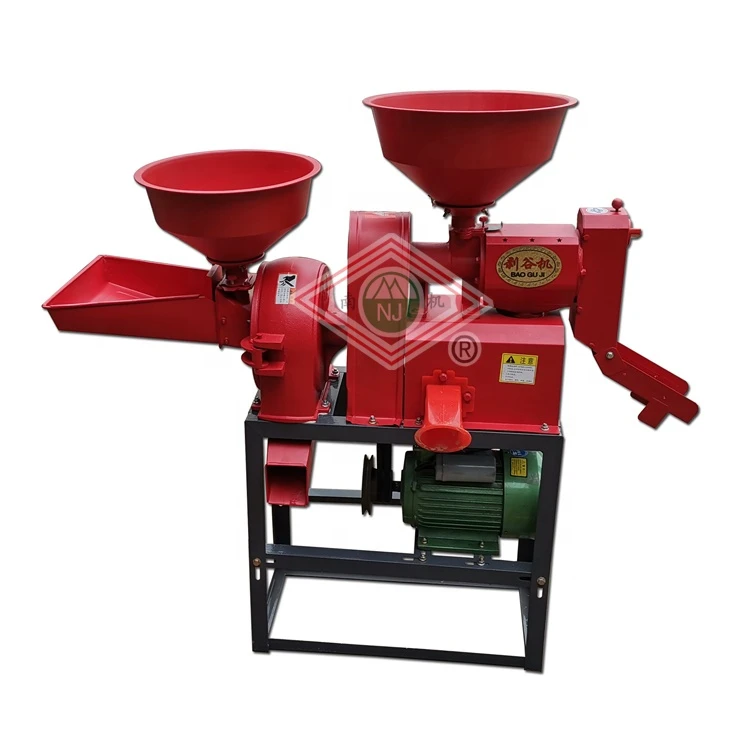 Combined Rice Chilli Corn Flour Milling Processing Grinder Miller Machinery