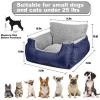 Comfortable Waterproof Dog Car Seat for Small Dog Puppy Pet Booster Seats Fully Detachable and Washable Dog Bed