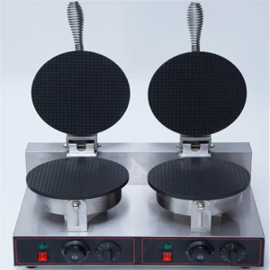 Commercial Electric Ice Cream Cone Waffle Maker, Commercial Waffle Making Machine