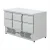Import Commercial Stainless Steel  Under Counter Freezer / Kitchen Chiller /Freezer from China