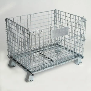 Construct Display 3 Pegboard Foldable Custom Tier Tall Stainless Freezer Mesh Steel Collapsible Gold Metal Wire Basket