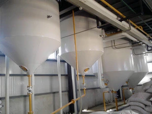 Cooking oil refinery plant sunflower/soybean/peanut/palm oil refining machine