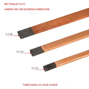 Copper Coated Gouging Graphite Electrode Rod for Soldering