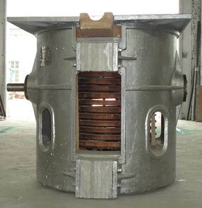 copper melting crucible furnace in factory price (GW-1T)