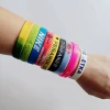 Corporate giveaways arts and crafts supplies funny Rubber Wristband