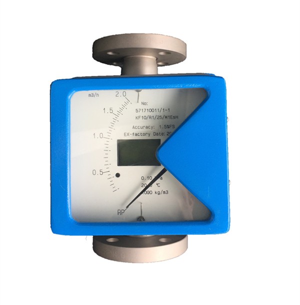 Corrosion proof anti corrosive metal tube rotameter air flow meter