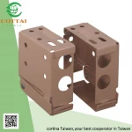 COTTAI - Venetian wooden blinds component - steel headrail accessories