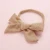 Import Cotton Linen Bow Baby Headband Kids Nylon Hairband For Girls Elastic Headbands Head Band Cotton Linen Hair Accessories from China