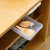 Import Creative desk hidden box drawer storage box paste-type storage box under the desk desktop organizer plastic drawer storage from China