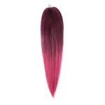 Crochet Hair Extension Ombre Braiding Synthetic Hair 16 inch -30 inch Pre-stretched Yaki Jumbo Braiding Hair