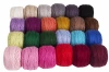 Crochet Thread  for Beginners 24 Colors Embroidery Thread Balls 20g per Ball  Cotton Yarn Crochet Thread Size 3