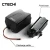 Import CTECHi 48v 14ah lithium ion ebike battery Frog case bicycle electric bike battery 48v 1000w with charger kit from China