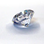 Cubic zirconia round white stone brilliant cut milky cz loose gemstone