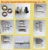Import curtain accessories curtain track rail parts  sliding glider aluminium track runner plastic parts Window Curtain Home Decoration from China