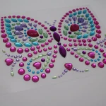 Custom DIY pineapple acrylic crystal stone stickers for windows or cars