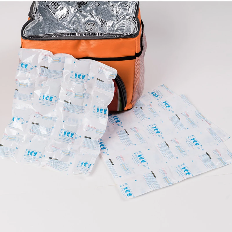 Custom gel ice pack water injection Ice Bag ice cube bags
