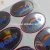 Import Custom lens coating decal clear polyurethane resin domed 3d epoxy badge from China
