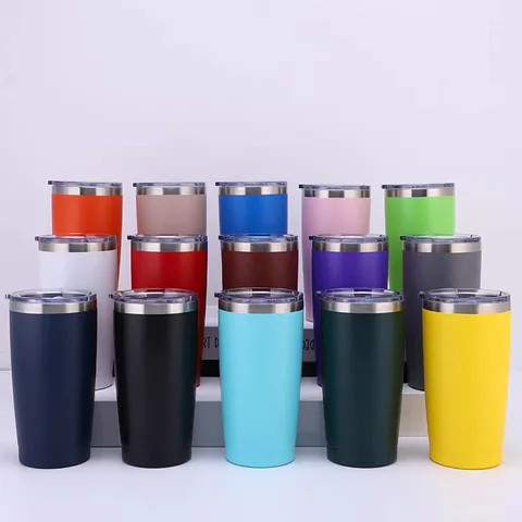 Buy Custom Logo 20oz 30oz Stainless Steel Double Wall Insulated Vacuum ...