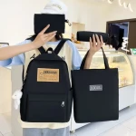 Custom Logo Unisex Gender Casual Sports Backpacks Set Wholesale high quality nylon Water proof