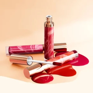 Buy Custom Logo Vegan Waterproof Lipstick Moisturizing Lip Glaze Mirror ...
