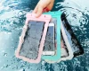 Custom Logo Waterproof Bag PVC Mobile Phone Cases Clear Pouch Case Water Proof Cell Phone Bag With Lanyard Small Phone Bag