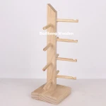 Custom Made Wooden Eyewear Displaying Rack Spectacles Holder