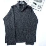 Custom OEM & ODM women sweater Pattern Jacquard design knitwear ladies Knitted Girls winter knit coat women cardigan sweater