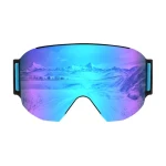 Custom Outdoor Windproof Magnetically attracted Sport Cycling  Snow Sunglasses Motorcycle Glasses Ski Goggles