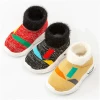 Custom printed sporty breathable baby boy girl shoe socks and good quality toddler shoes sock